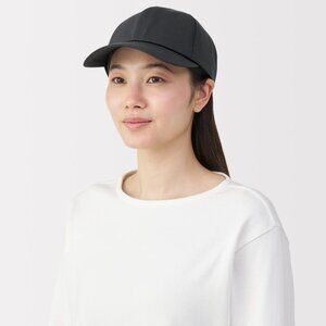 Muji Water Resistant Ball Cap Black One Size fits Most
